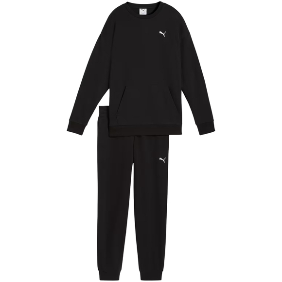 Dres damski Puma Relaxed Sweat Suit czarny 691900 01