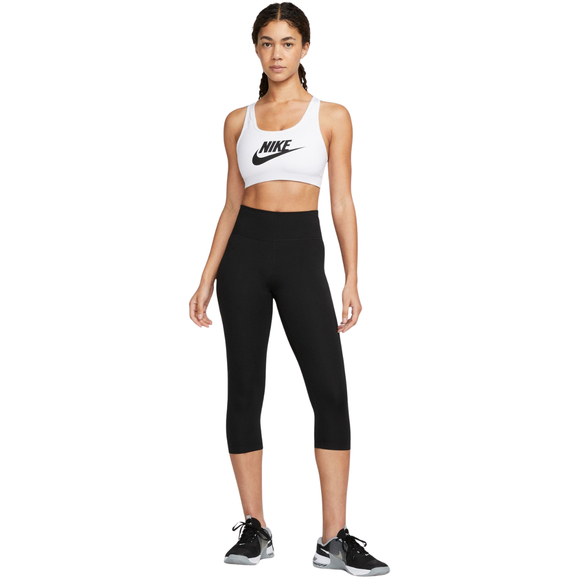 Stanik sportowy Nike Futura Swoosh biały 899370 100