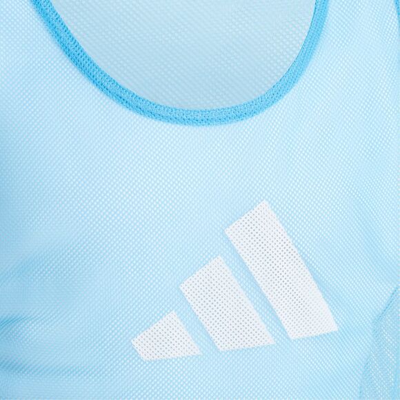 Znacznik dla dzieci adidas Training BIB 24 junior niebieski JF3247