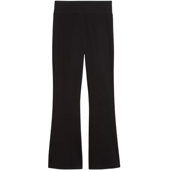 Legginsy dla dzieci Puma Ess High-Waist Flared czarne 694653 01
