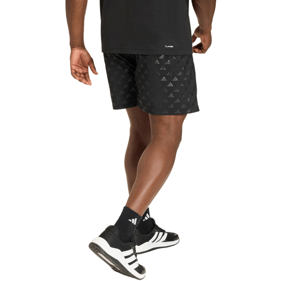 Spodenki męskie adidas Workout Essentials Brandlove czarne JZ0902