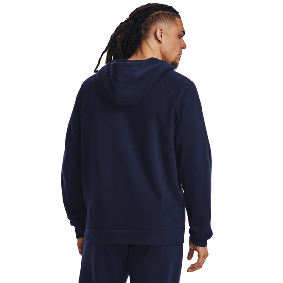 Bluza męska Under Armour Rival Fleece FZ Hoodie granatowa 1379767 410