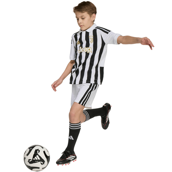 Koszulka dla dzieci adidas Juventus 26/27 biało-czarna KB8836