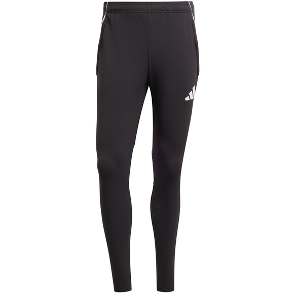 Spodnie męskie adidas Tiro 25 Competition Training czarno-czerwone JI6496