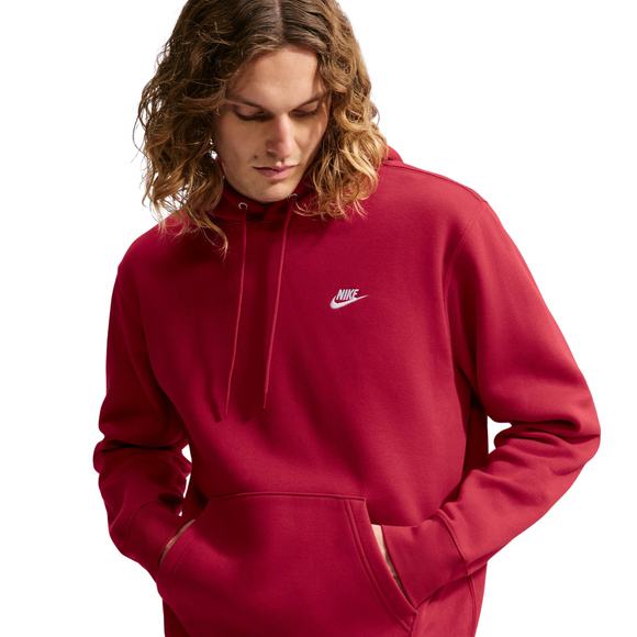 Bluza męska Nike Club BB czerwona FN3859 608
