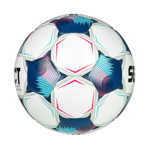 Piłka nożna Select Brillant Super Fifa Quality Pro v25 biało-niebieska 1018437 100033