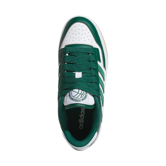 Buty dla dzieci adidas Rapid Court Low zielono-białe JR1019