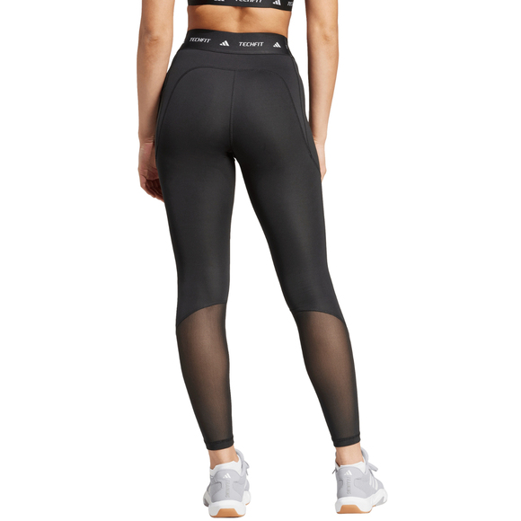 Legginsy damskie adidas Techfit Stash Pocket Full-Length czarne IT2282