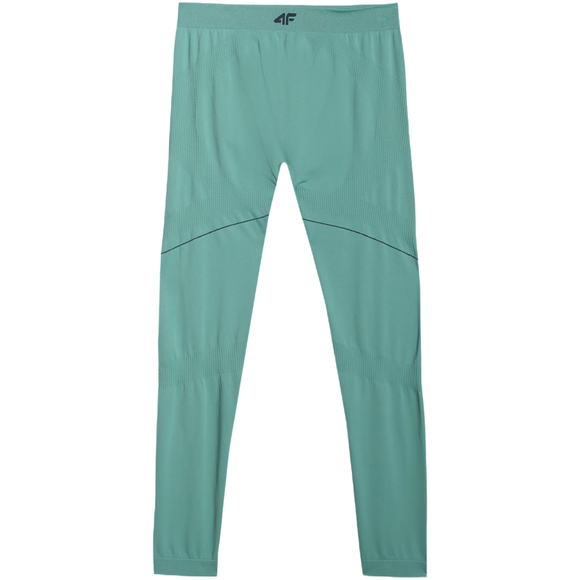 Spodnie termoaktywne męskie 4F M234 morska zieleń 4FWAW25USEAM234 46S