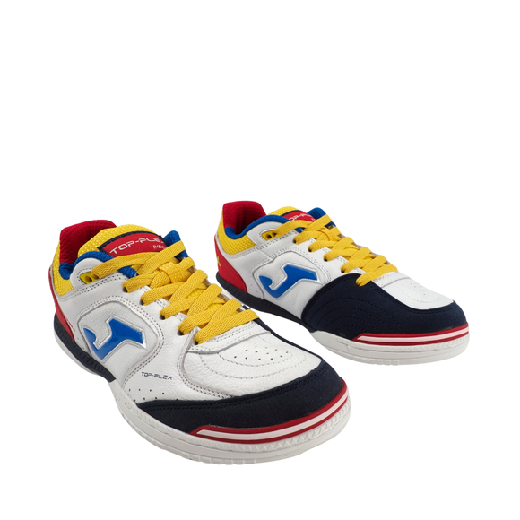 Buty piłkarskie Joma Top Flex 2216 Indoor biało-czerwone 