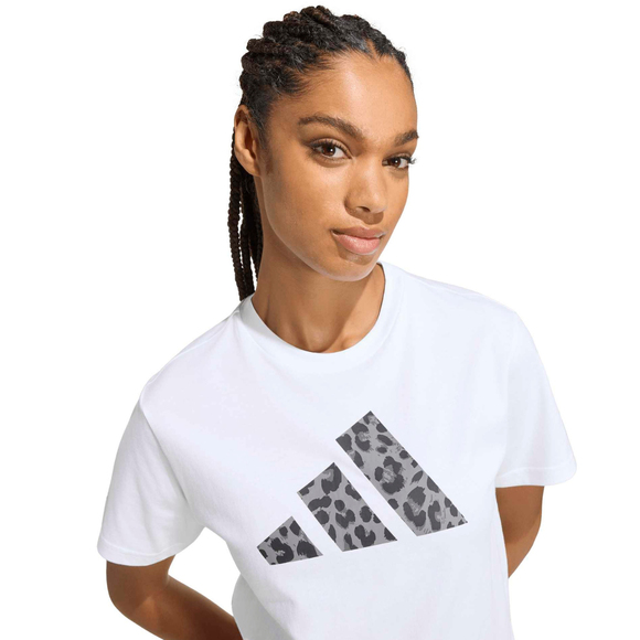 Koszulka damska adidas Animal Graphic biała KT9719