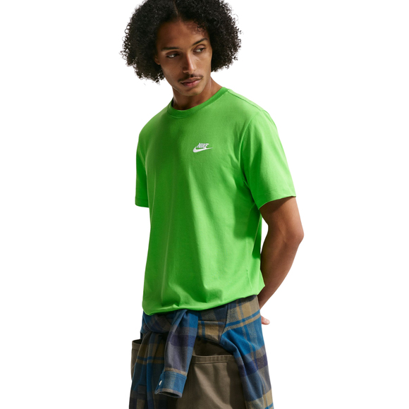 Koszulka męska Nike Club Tee zielona AR4997 311