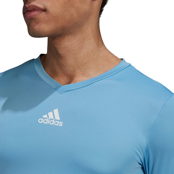 Koszulka męska adidas Team Base Tee jasnoniebieska GN7507