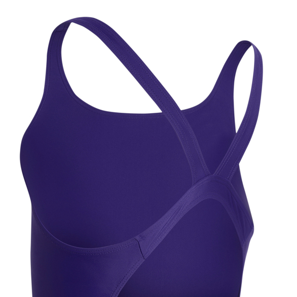 Kostium kąpielowy dla dzieci adidas V-back fioletowy KS2955