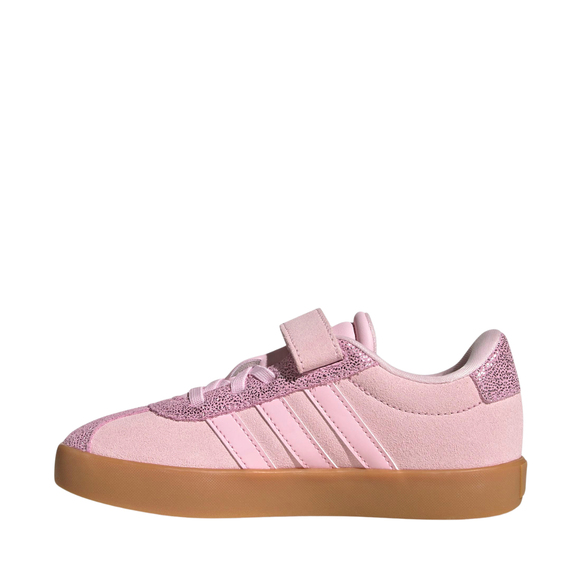 Buty dla dzieci adidas VL Court 3.0 różowe JP7835