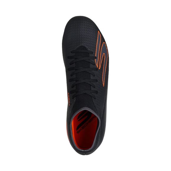 Buty piłkarskie Skechers Academy AG SKX_2 czarno-pomarańczowe 252122 BKOR
