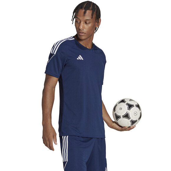Koszulka męska adidas Tiro 23 League Jersey granatowa HR4608