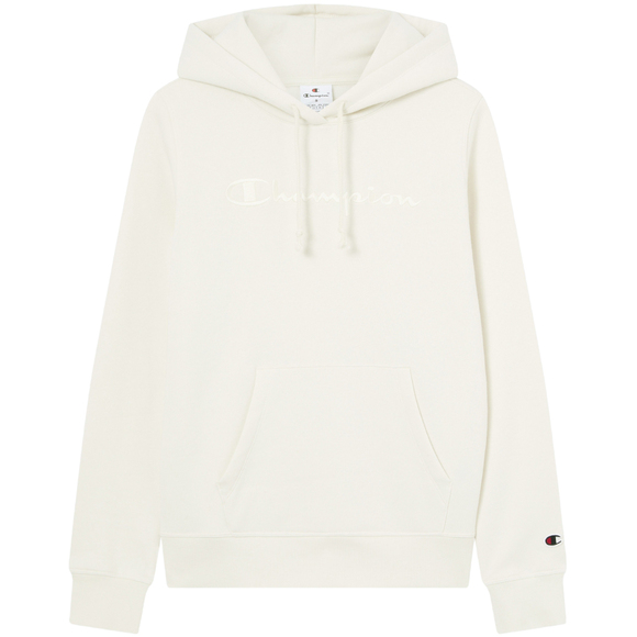 Bluza damska Champion Hooded Sweatshirt kremowa 118379 WW056