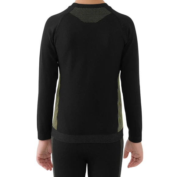 Bielizna bezszwowa dla chłopca 4F M248 głęboka czerń 4FJWAW25USEAM248 20S