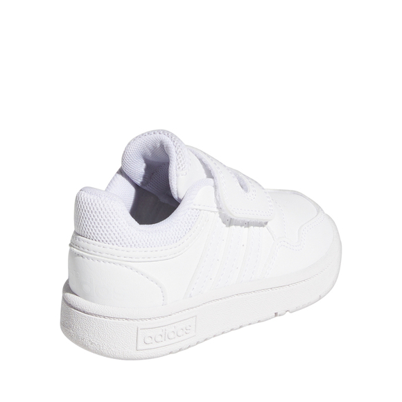 Buty dla dzieci adidas Hoops 3.0 białe GW0442