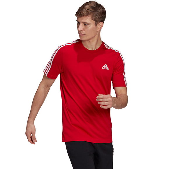 Koszulka męska adidas Essentials T-Shirt czerwona GL3736