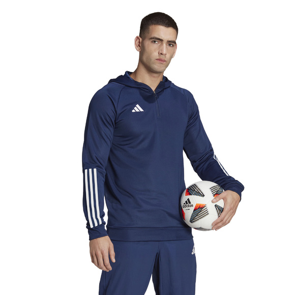 Bluza męska adidas Tiro 23 Competition Hoodie granatowa HK8056