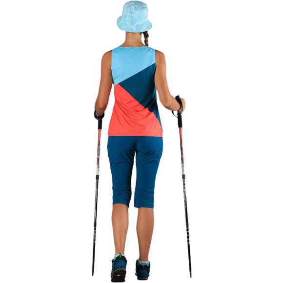 Kijki trekkingowe CMP Bern Trekking Poles czarno-pomarańczowe 3B36297 C905