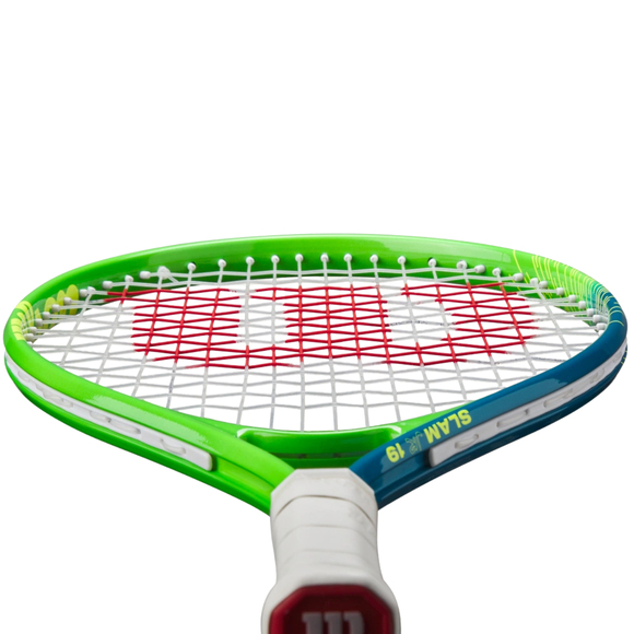 Rakieta do tenisa ziemnego Wilson Slam Junior 19 Boys TNS RKT 3 1/2 zielona WR172110U