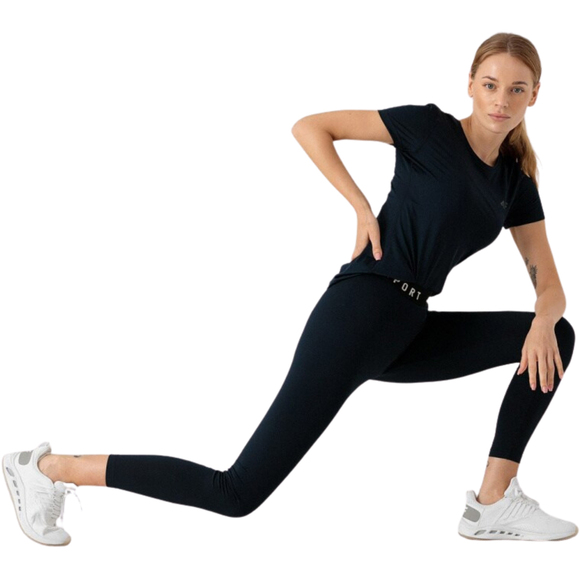 Koszulka damska funkcyjna 4F granatowa H4L22 TSDF352 31S