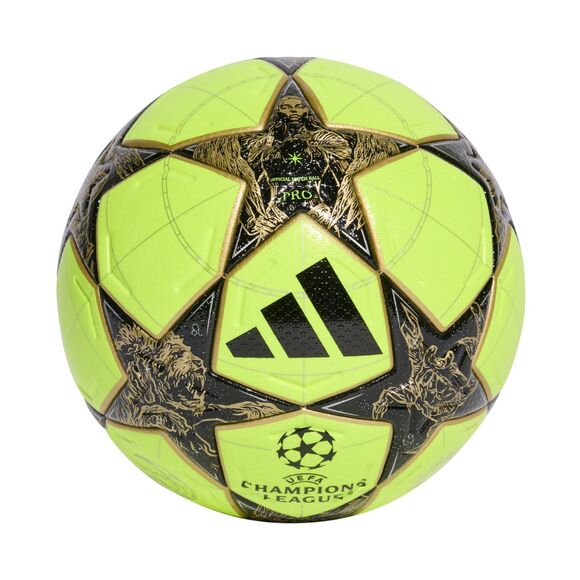 Piłka nożna adidas UCL Pro 25/26 Winter żółta JP1545