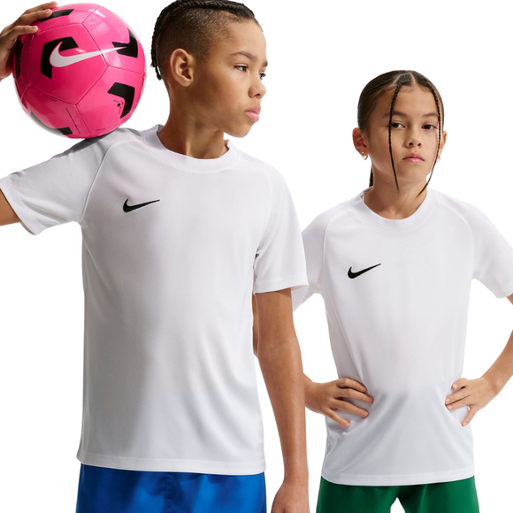Koszulka dla dzieci Nike Dri-Fit Park VIII biała HV8182 100