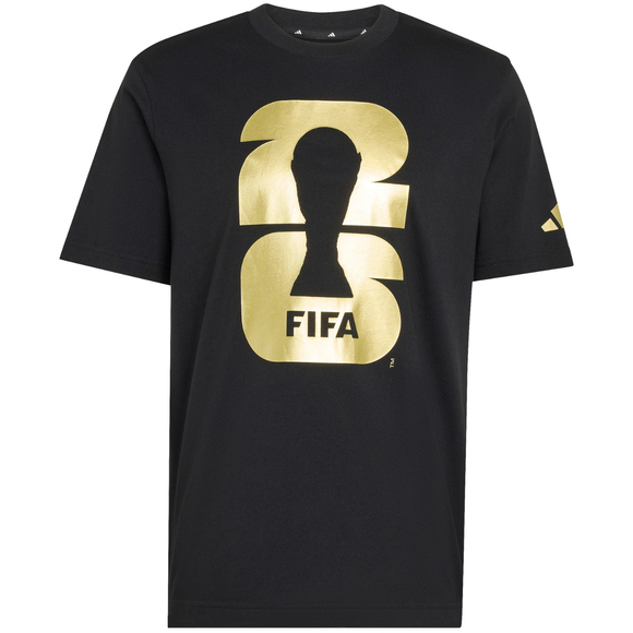 Koszulka męska adidas FIFA World Cup 26 Official Emblem czarna KB3704