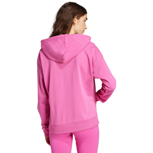 Bluza damska adidas Essentials Small Logo French Terry różowa JD3067