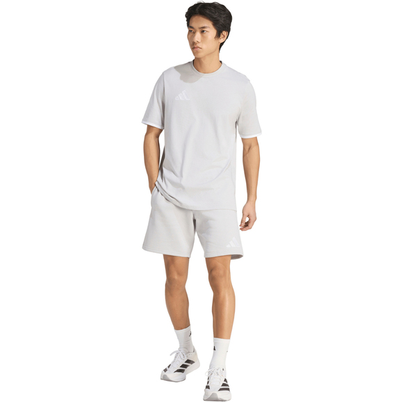 Spodenki męskie adidas Entrada 26 Sweat szare KF5922
