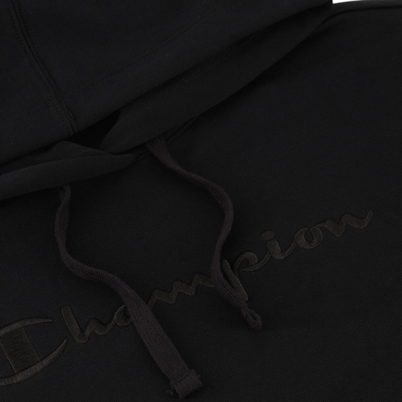 Bluza damska Champion Hooded Sweatshirt czarna 117785 KK001