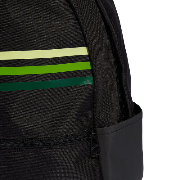 Plecak adidas Classic Horizontal 3-Stripes czarno-zielony HY0743