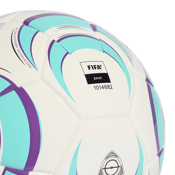 Piłka nożna adidas Tiro League Sala biało-niebieska JW1526