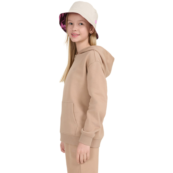 Bluza dla dziewczynki 4F F1854 beżowa 4FJWSS25TSWSF1854 83S 