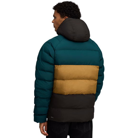 Kurtka męska Puma Mono Hooded zielono-brązowo-czarna 688367 75