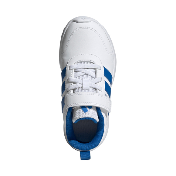 Buty dla dzieci adidas VL Move biało-niebieskie KH9754