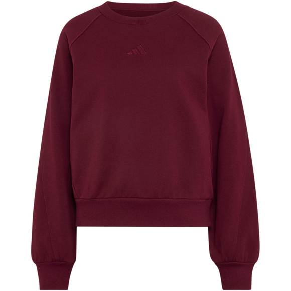 Bluza damska adidas Kit Small Logo bordowa KV9824