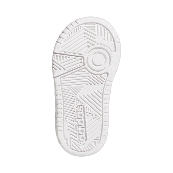 Buty dla dzieci adidas Hoops 3.0 białe GW0442