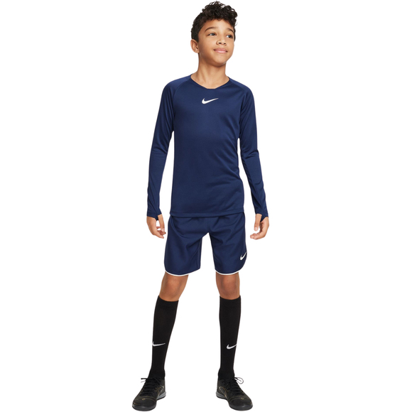 Koszulka dla dzieci Nike Dry Park First Layer JSY LS Junior granatowa AV2611 410
