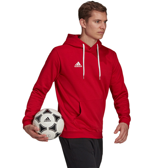 Bluza męska adidas Entrada 22 Hoody czerwona H57514