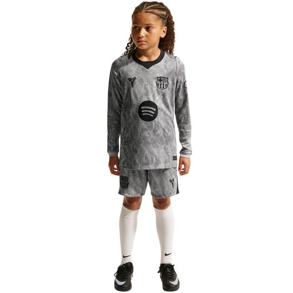 Koszulka bramkarska dla dzieci Nike FC Barcelona 2026/27 Stadium Away szara IO8337 013 