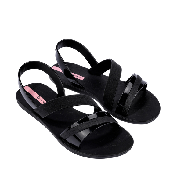 Sandały damskie Ipanema Vibrant Sand czarne 83767-BQ361
