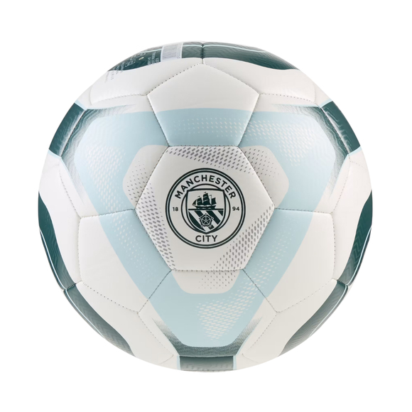 Piłka nożna Puma MCFC King biało-zielono-niebieska 85013 01