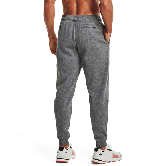 Spodnie męskie Under Armour Rival Fleece 3Logo Jogger ciemnoszare 1357131 012