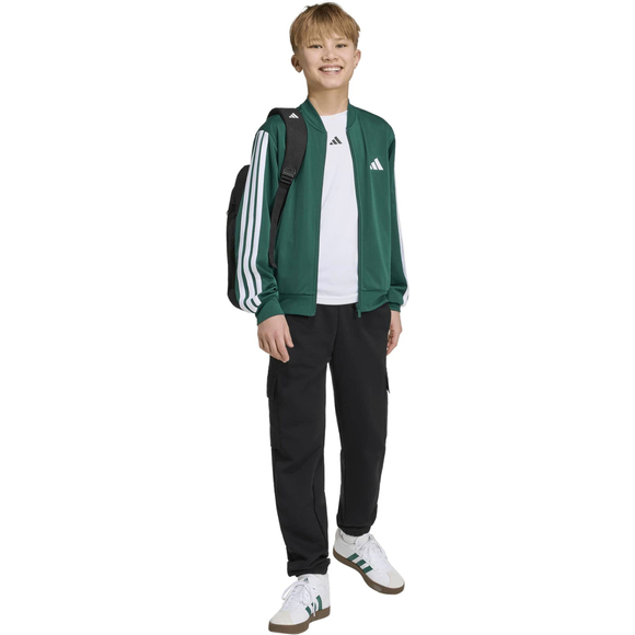 Bluza dla dzieci adidas Essentials Climacool zielona KR2147
