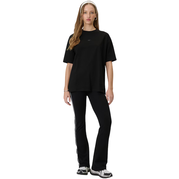 Legginsy damskie 4F CAS F260 głęboka czerń 4FWSS26TTIGF260 20S